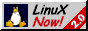 gif banner saying linux now!